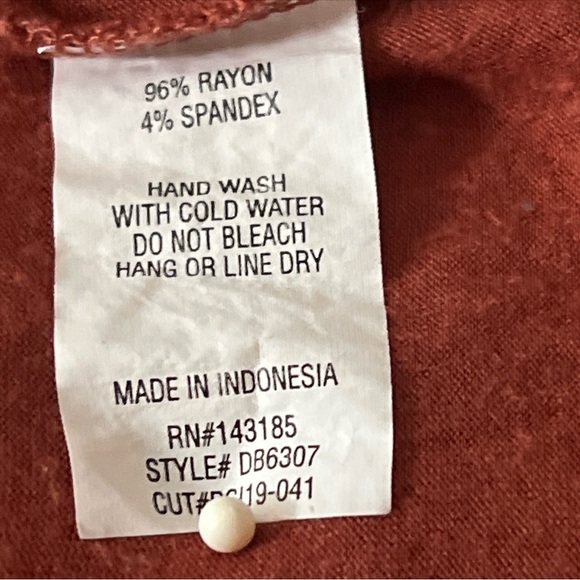 Popular Basics Rust Maxi Dress - Picture 5 of 5